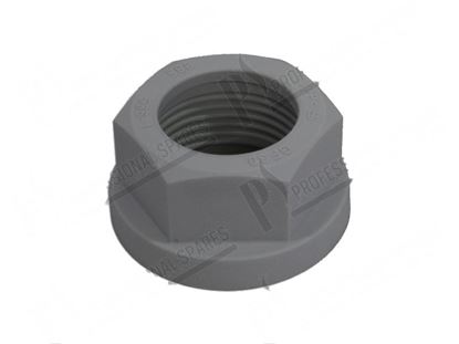 Image de Nut for wash arm support  62 mm for Hobart Part# 00885536001, 00-885536-001, 8855361, 885536-1