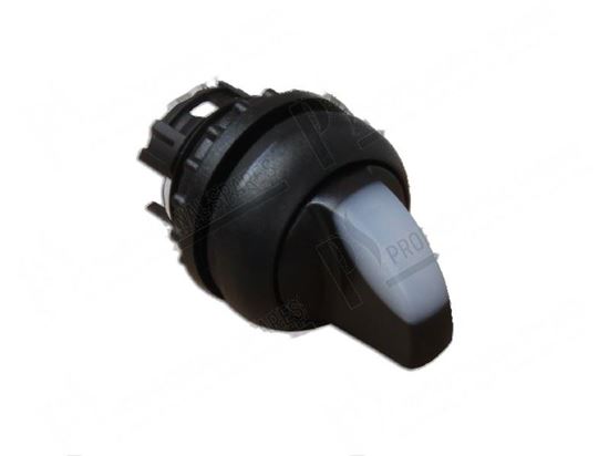 Picture of Illuminated rotary knob  22 mm - 2 pos. 0-1 fixed for Hobart Part# 00887015061, 00-887015-061, 88701561, 887015-61