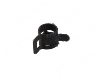 Picture of Hose clamp  7 mm H=8,66 mm for Hobart Part# 01246214003, 01-246214-003, 012462143, 01-246214-3, 01-510143-001, 015101431, 01-510143-1