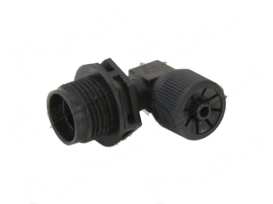 Picture of Pipe fitting 90Â° for hose  4x6 mm for Meiko Part# 0260050