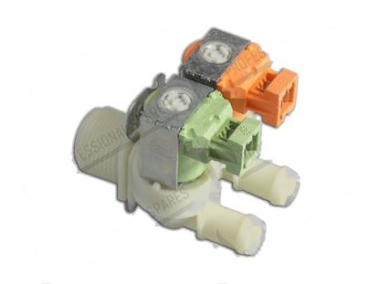 Picture of Solenoid valve 180Â° - 2 ways 220/240V 50/60Hz -  14 mm for Zanussi, Electrolux Part# 072282, 471669292