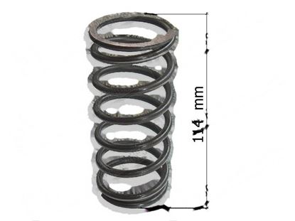 Picture of Spring  5 mm,  50 mm, H=114 mm for Zanussi, Electrolux Part# 072536, 471780305