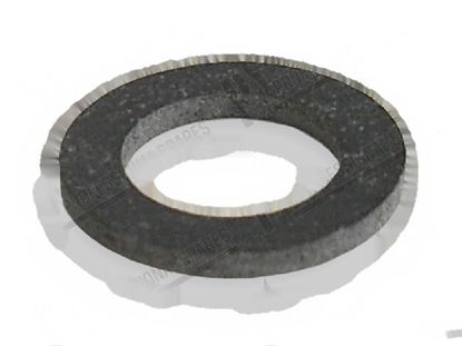 Picture of Flat gasket  10x16x1,5 mm - Fiber for Zanussi, Electrolux Part# 075646, 0E5524