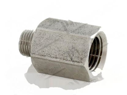 Picture of Pipe fitting F 1/4" for Zanussi, Electrolux Part# 0C1116