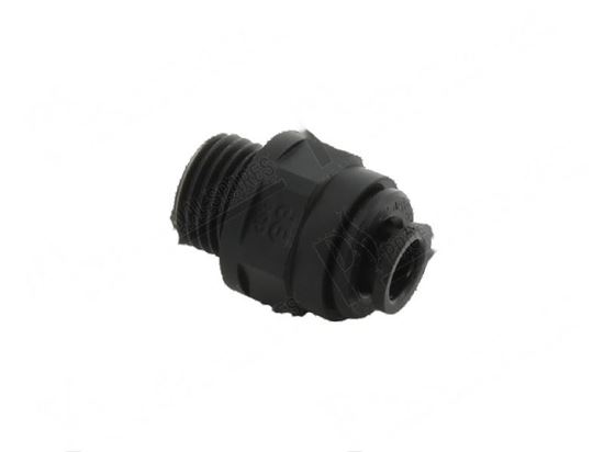 Picture of Pipe fitting  6 mm 1/4" - JG for Zanussi, Electrolux Part# 0C1118