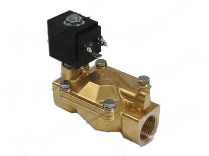 Picture of Solenoid brass valve 2/2 - NC - G3/4" - 220/230V 50/60Hz for Zanussi, Electrolux Part# 0C1121