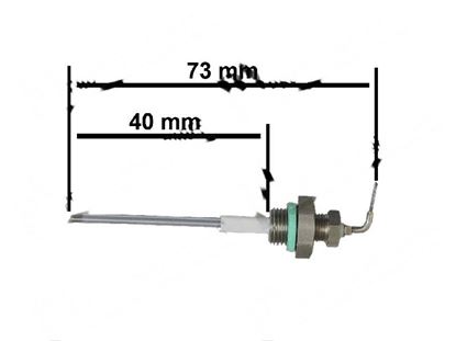 Picture of Level probe  2,5x40 mm for Zanussi, Electrolux Part# 0C1564