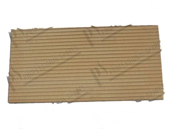 Picture of Refractory plate 600x300x20 mm for Zanussi, Electrolux Part# 0C2961