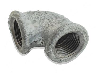 Picture of Pipe fitting 90Â° 1/2" FF for Zanussi, Electrolux Part# 0C4080