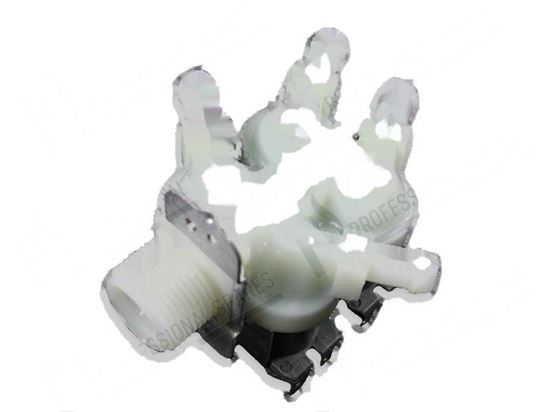 Picture of Solenoid valve 180Â° - 4 ways - 220/240V 50/60Hz -  10,5 mm for Zanussi, Electrolux Part# 0E1214, 471824001