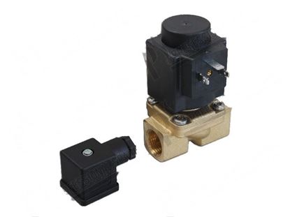 Picture of Solenoid brass valve EV225B - NC - G1/2" - 230V 50Hz for Zanussi, Electrolux Part# 0E3676, 471827903