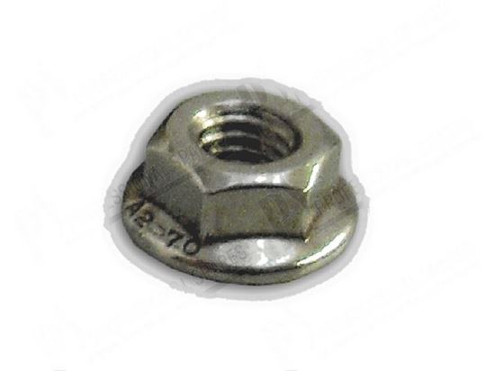 Picture of Hexagonal flanged nut M5 INOX for Zanussi, Electrolux Part# 0E5372