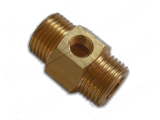 Picture of Nipple 1" M/M 13 mm - L=40 mm - brass for Zanussi, Electrolux Part# 0E5544