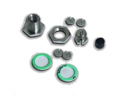 Picture of Gland nut M12x0,75 mm for bulbe max.  6 mm [kit cpl] for Zanussi, Electrolux Part# 0E5619, 0H2265, 0K3863, 0K7490, 0KL071