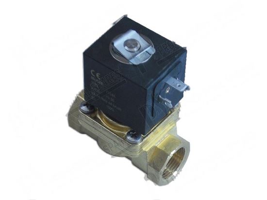 Picture of Solenoid brass valve L153 - NC - G3/4" - 230V 50Hz for Zanussi, Electrolux Part# 0E5974