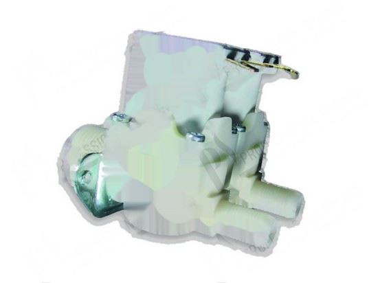 Picture of Solenoid valve 180Â° - 2 ways - 220/240V 50/60Hz -  10,5 mm for Zanussi, Electrolux Part# 0G1981