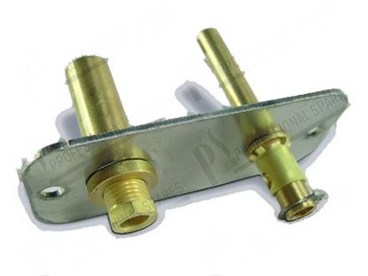 Picture of Pilot burner support for Zanussi, Electrolux Part# 0H6343