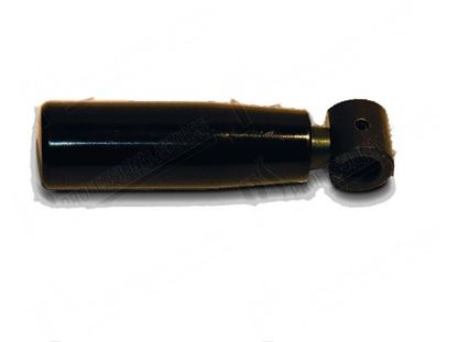 Picture of Black folding handle L=80 mm for old Juno model for Zanussi, Electrolux Part# 0H6791