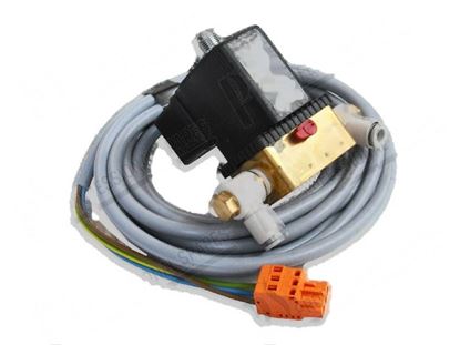 Picture of Solenoid brass valve G1/4'' - 8W 230V 50Hz for Zanussi, Electrolux Part# 0HN038, 55005772