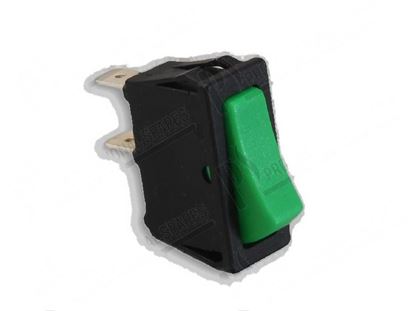 Picture of Green push button 11x30 mm for Zanussi, Electrolux Part# 0HN086, 71054158