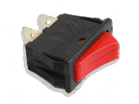 Picture of Red switch for Zanussi, Electrolux Part# 0HN087, 71054159