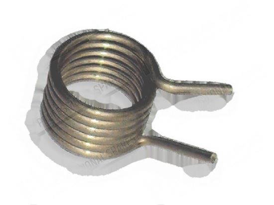 Picture of Torsion spring for Zanussi, Electrolux Part# 0K4411