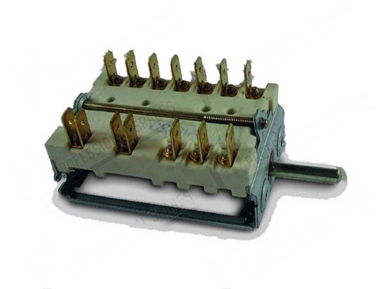 Picture of Commutator 0-7 positions for Zanussi, Electrolux Part# 0K4914