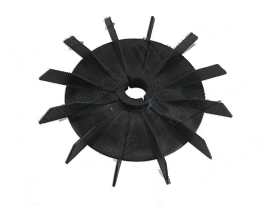 Picture of Fan blade Â 108 mm for Zanussi, Electrolux Part# 0K7256