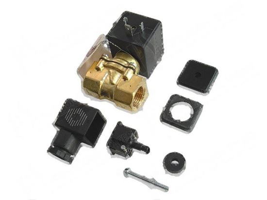 Picture of Solenoid brass valve G1/2" - 10W 24V 50/60Hz [KIT] for Zanussi, Electrolux Part# 0K7959