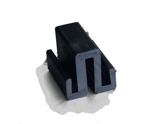 Picture of Holder for glass panel for Zanussi, Electrolux Part# 0K8158