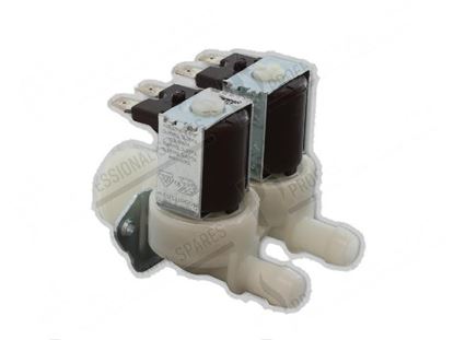 Picture of Solenoid valve 180Â° - 2 ways - 220/240V 50/60Hz -  10,5 mm for Zanussi, Electrolux Part# 0K8195
482289400