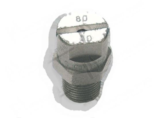 Picture of Rinsing nozzle 8010 for Zanussi, Electrolux Part# 0K8527