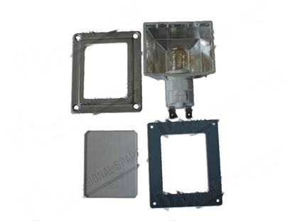 Picture of Lamp holder complet 70x55 mm - E14 25W 230V for Zanussi, Electrolux Part# 0KL472
491452600