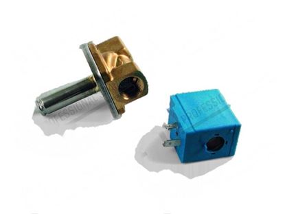 Picture of Solenoid brass valve G1/2" - 240V 50Hz for Zanussi, Electrolux Part# 0KM329