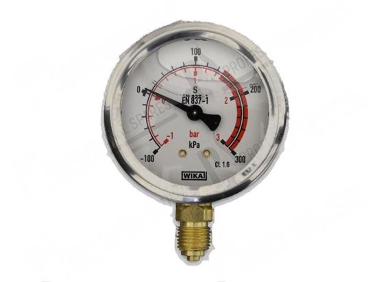 Picture of Manometer -1 ·3 Bar  62 mm for Zanussi, Electrolux Part# 0KU553