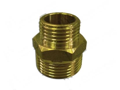 Picture of Nipple 3/4" ·3/8" - L=28 mm - brass for Zanussi, Electrolux Part# 0L0479