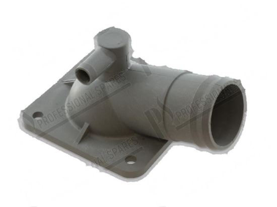 Picture of Support for upper jets with shaft  10,5mm for Zanussi, Electrolux Part# 0L0901