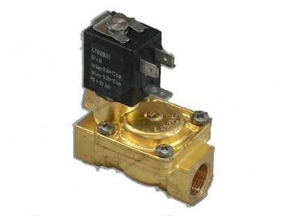 Picture of Solenoid brass valve L182B - NC - G3/8" - 24V 50/60Hz for Zanussi, Electrolux Part# 0L0948