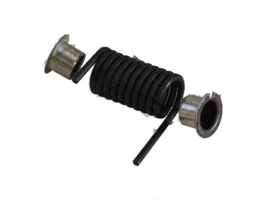 Picture of Torsion spring left  19,5x44 mm filo  3 mm for Zanussi, Electrolux Part# 0PR054