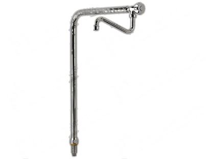 Picture of Water column with swivel spout H=550 mm for Zanussi, Electrolux Part# 0S0350