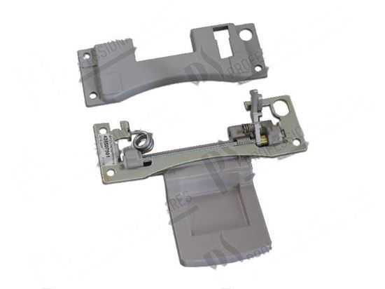 Picture of Door handle for W255H/W355H for Zanussi, Electrolux Part# 0W1349, 0W2534, 438507501, 438507505