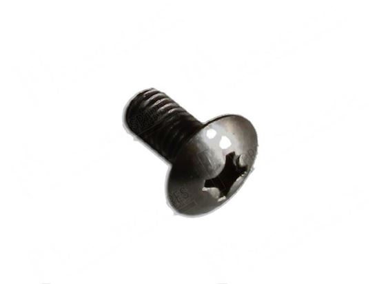 Picture of Raised countersunk head screws M6x12 TCB for Dihr/Kromo Part# 11168, DW11168