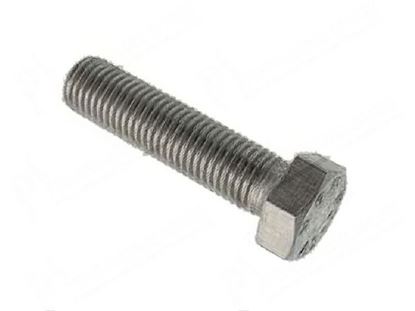 Image de Hexagon head screw TE M8x40 mm - INOX [10 pcs] for Fagor Part# 12010056 Q012056000