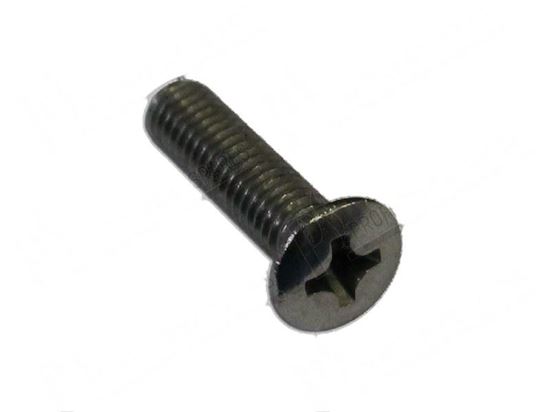 Picture of Raised countersunk head screws M4x10 mm for Fagor Part# 12010278, Q032021000