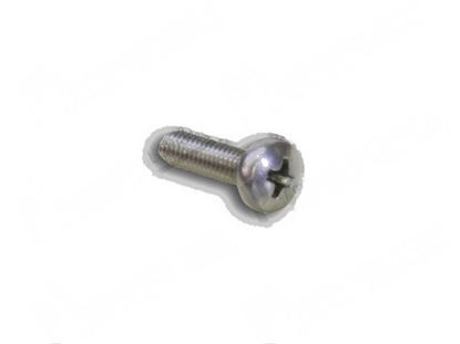 Immagine di Raised countersunk head screw M3x10 mm INOX for Fagor Part# 12010286 Q032011000