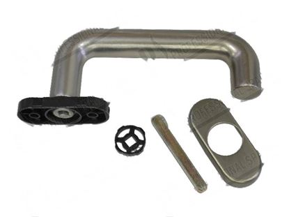 Изображение Oven door handle complete [KIT] for Fagor Part# 12017896, R660532000