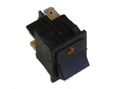 Bild von Momentary push switch double-pole black 22x30 mm for Fagor Part# 12024213, Z203080000