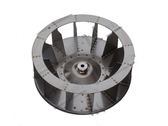 Picture of Straight turbine  350x120 mm - 12 blades for Fagor Part# 12024306, 12024789, R703050000, T493017000