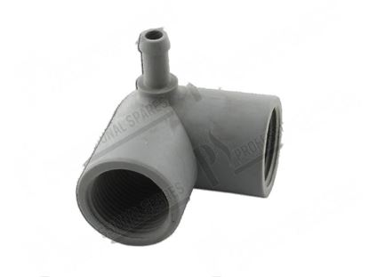 Picture of Drain connection 90Â° for Fagor Part# 12024357, R665080000