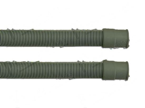 Изображение Drain pipe PPE  21,5mm 180Â°+  21,5mm 180Â° L=630 mm for Elettrobar/Colged Part# 127037, REB127037